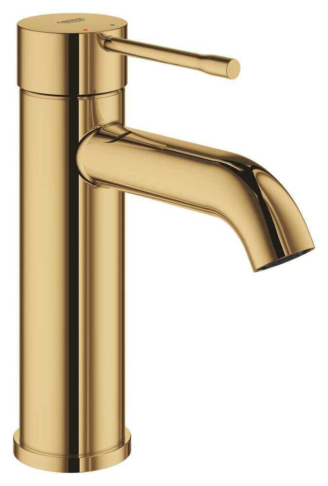 Смеситель для умывальника Grohe Essence S Cool Sunrise с металлическим рычагом (24172GL1)