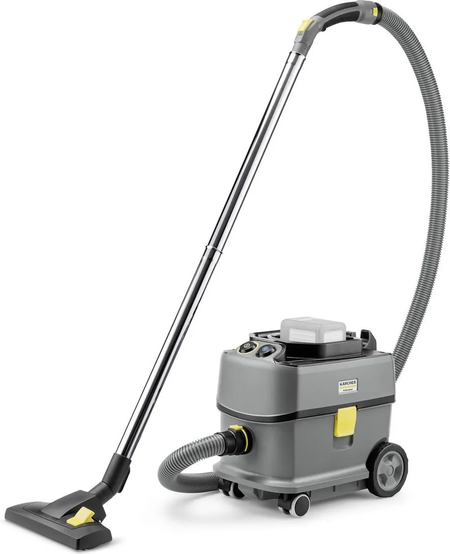 Профессиональный аккумуляторный пылесос сухой уборки Karcher T 10/1 Bp 1.527-352.0