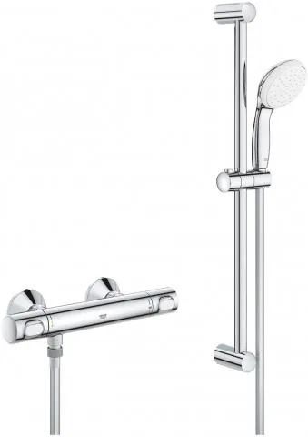 Термостатический смеситель для душа с душевым гарнитуром Grohe Grohtherm 500 34796000