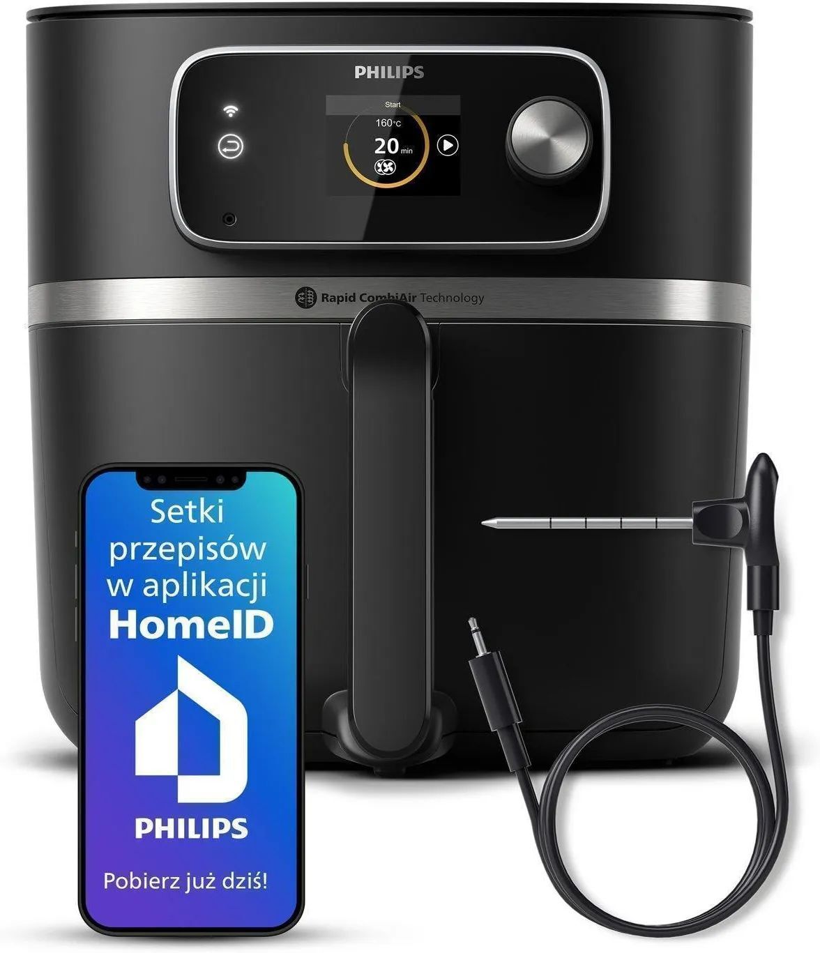 Фритюрница PHILIPS Ovi Smart 2.0 XXL HD9880/90