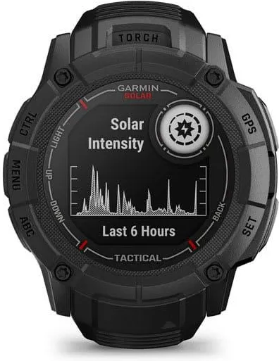 Смарт-часы Garmin Instinct 2X Solar Tactical Edition черный