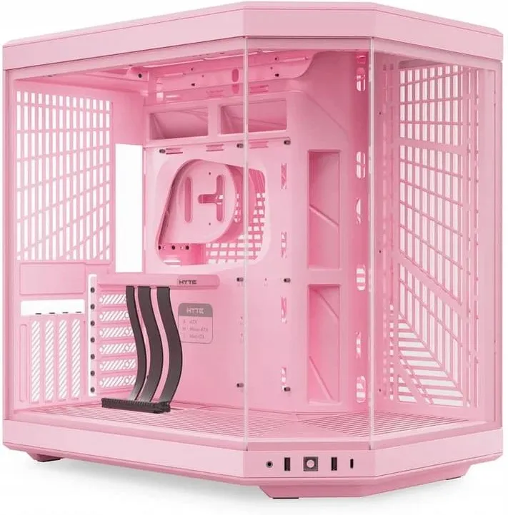 Компьютерный корпус HYTE Y70 Miditower Strawberry Milk (CS-HYTE-Y70-SM)