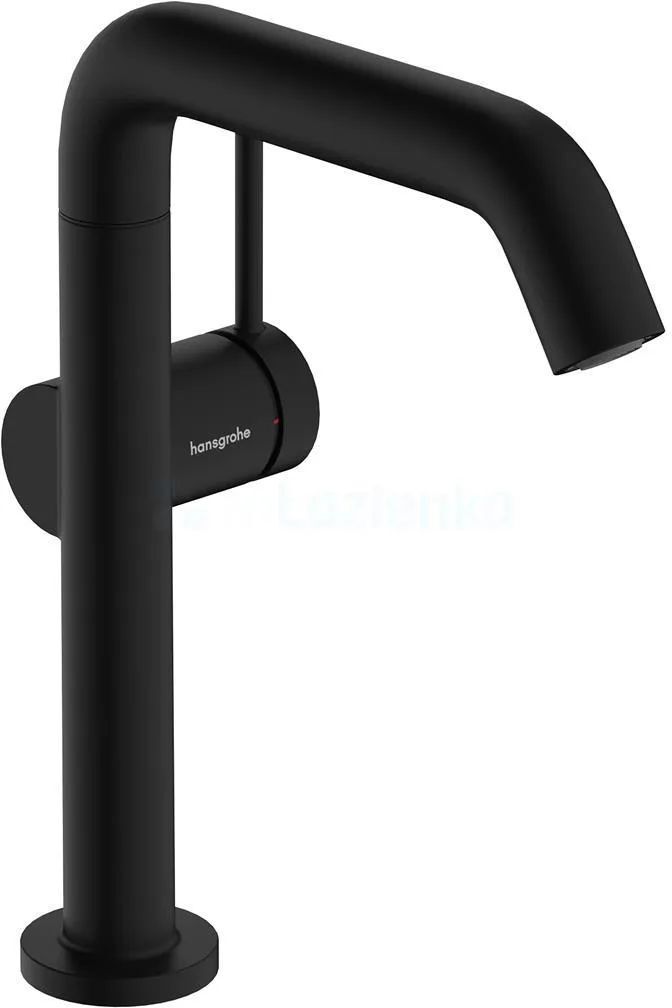 Однорычажные напольные смесители для раковины Hansgrohe Tecturis S 210 Finie Coolstart Push-Open Matt Black 73360670