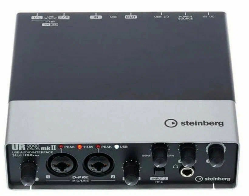 Внешняя звуковая карта Steinberg UR22mkII