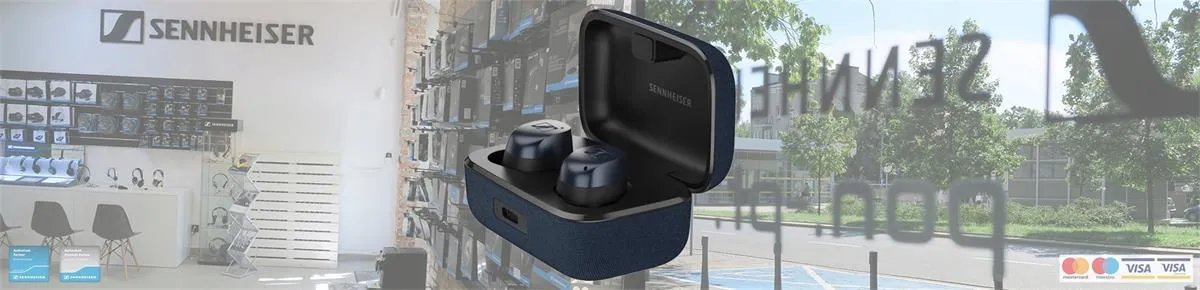 Беспроводные наушники Sennheiser Momentum True Wireless 4 Denim