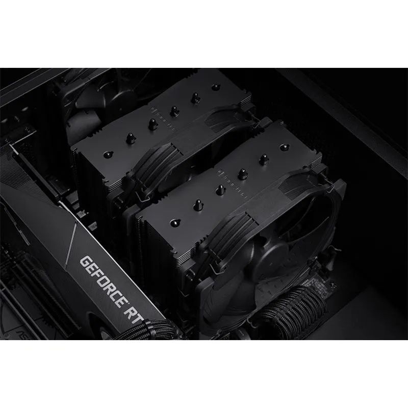 Кулер для процессора Noctua NH-D15 chromax.black AM5. LGA1700.