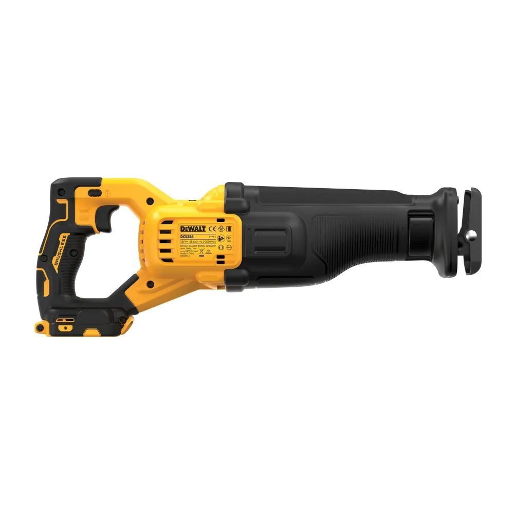 Пила сабельная аккумуляторная Dewalt DCS386NT, без АКБ и ЗУ