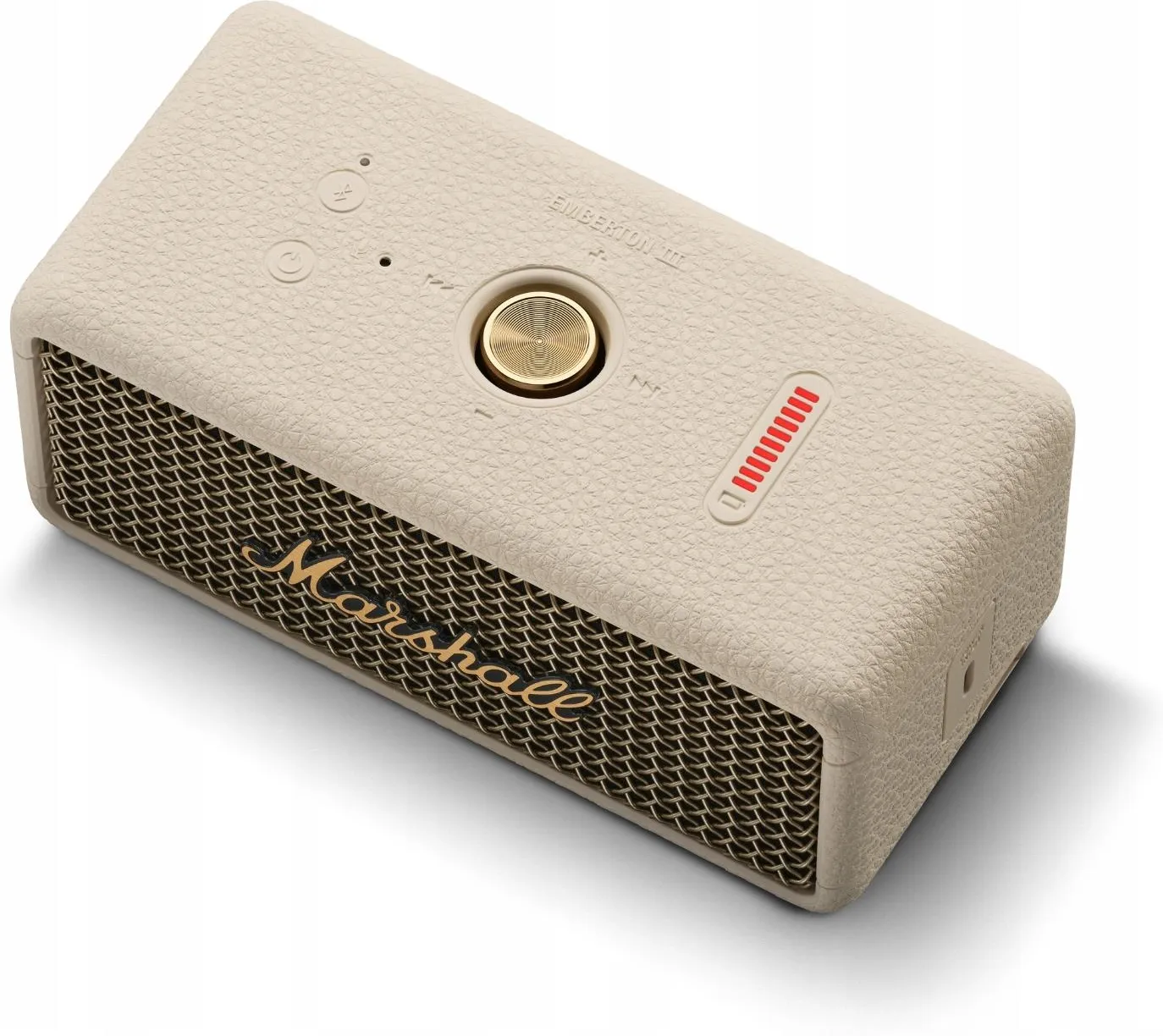 Портативная Bluetooth-колонка Marshall Emberton III, кремовая