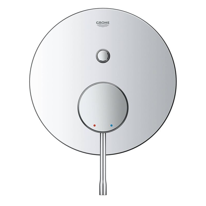 Смеситель однорычажный для ванны GROHE Essence, круглая розетка, хром (24058001)