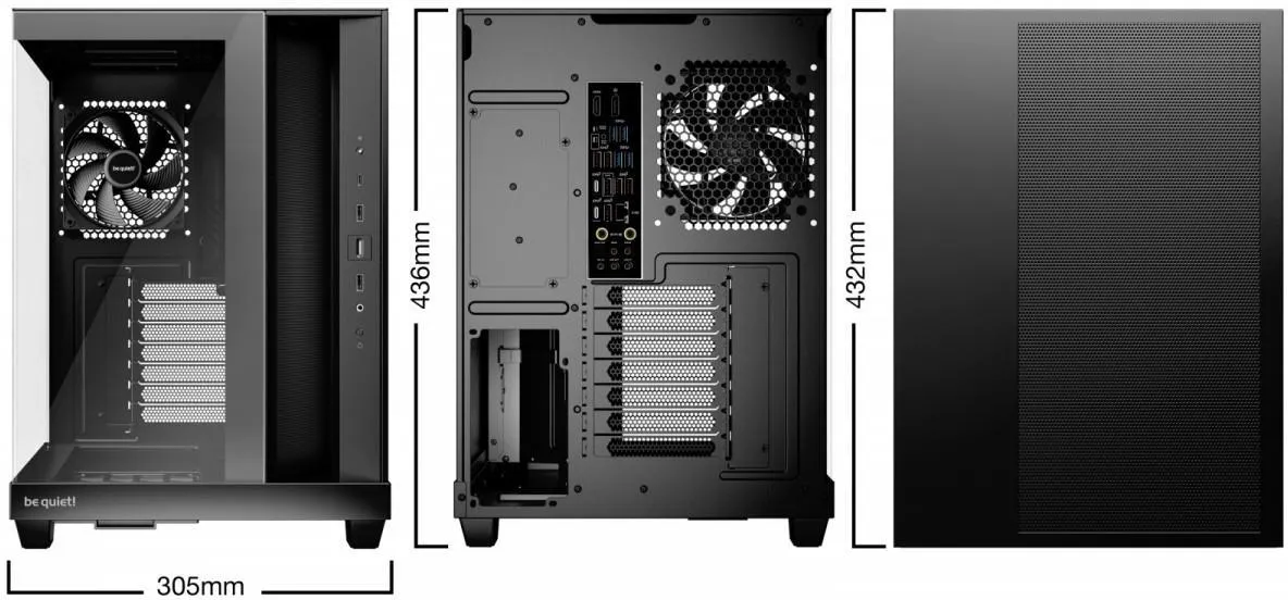 Компьютерный корпус be quiet! Light Base 500 Mid Tower