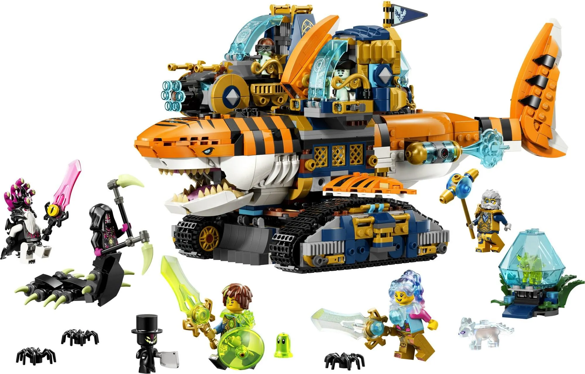 LEGO DREAMZzz 71515 Мех-танк «Тигровая акула»