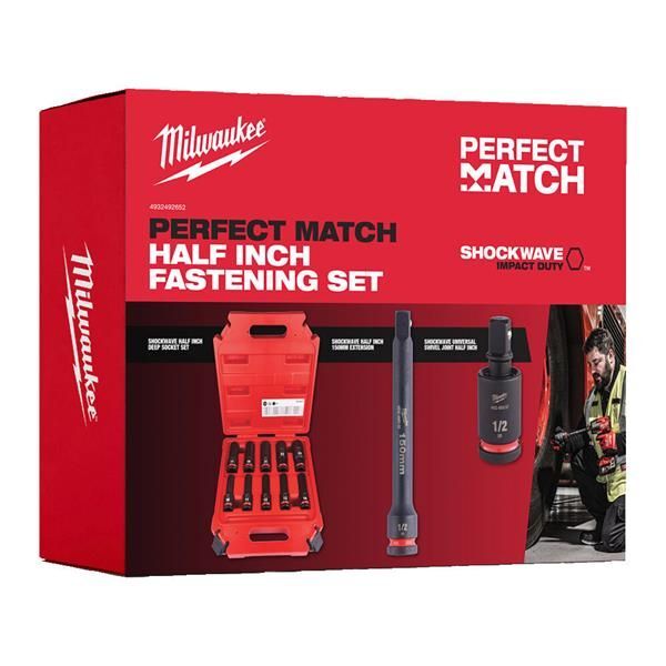 Набор торцевых головок Milwaukee Long 1/2 4932492652