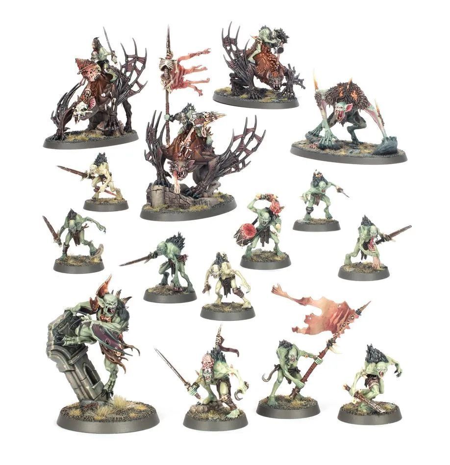 Миниатюры Games Workshop Warhammer Age of Sigmar: Spearhead - Flesh-Eater Courts