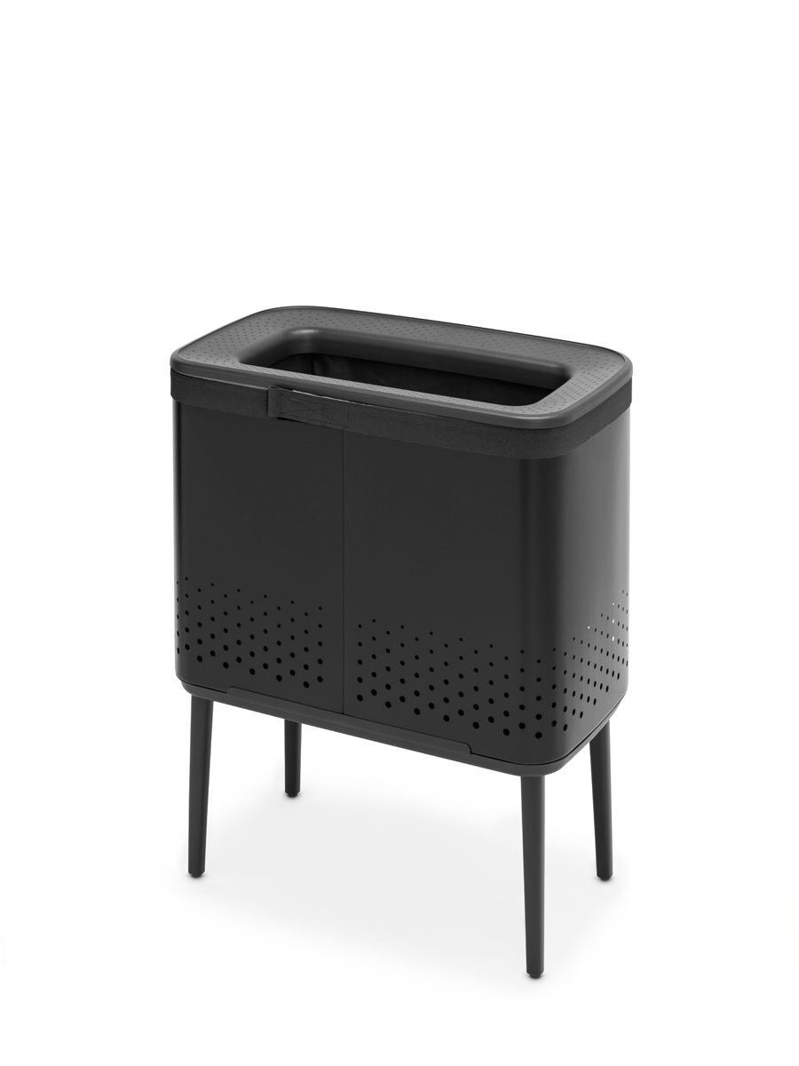Бак для белья 60л Brabantia Bo черный