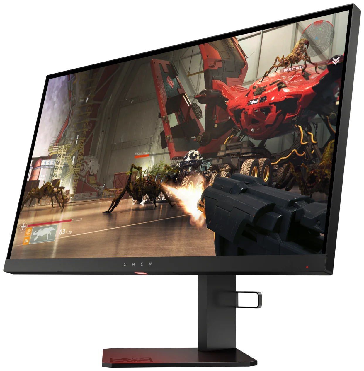 24.5" Монитор HP Omen X 25f, 1920x1080, 240 Гц, TN, черный