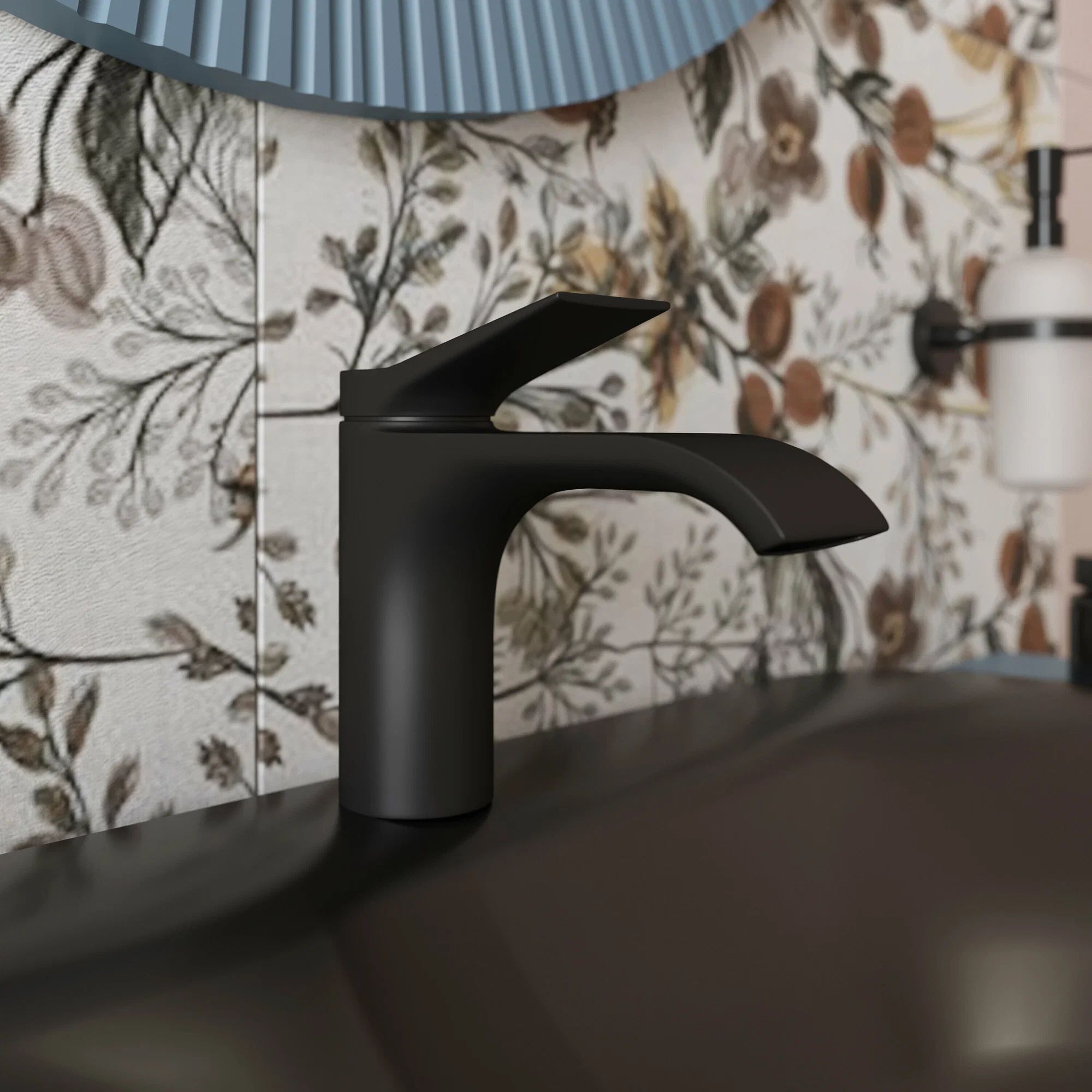 Смеситель для раковины Hansgrohe Vivenis 75012670 матовый черный