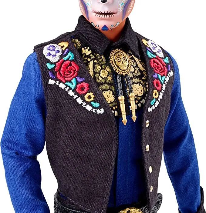 Кукла Barbie Кен Ken Dia de Muertos 2022