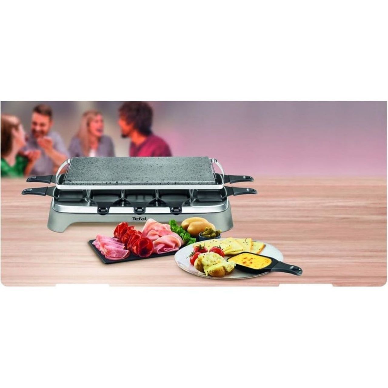 Гриль Tefal Pierrade PR457B Серый