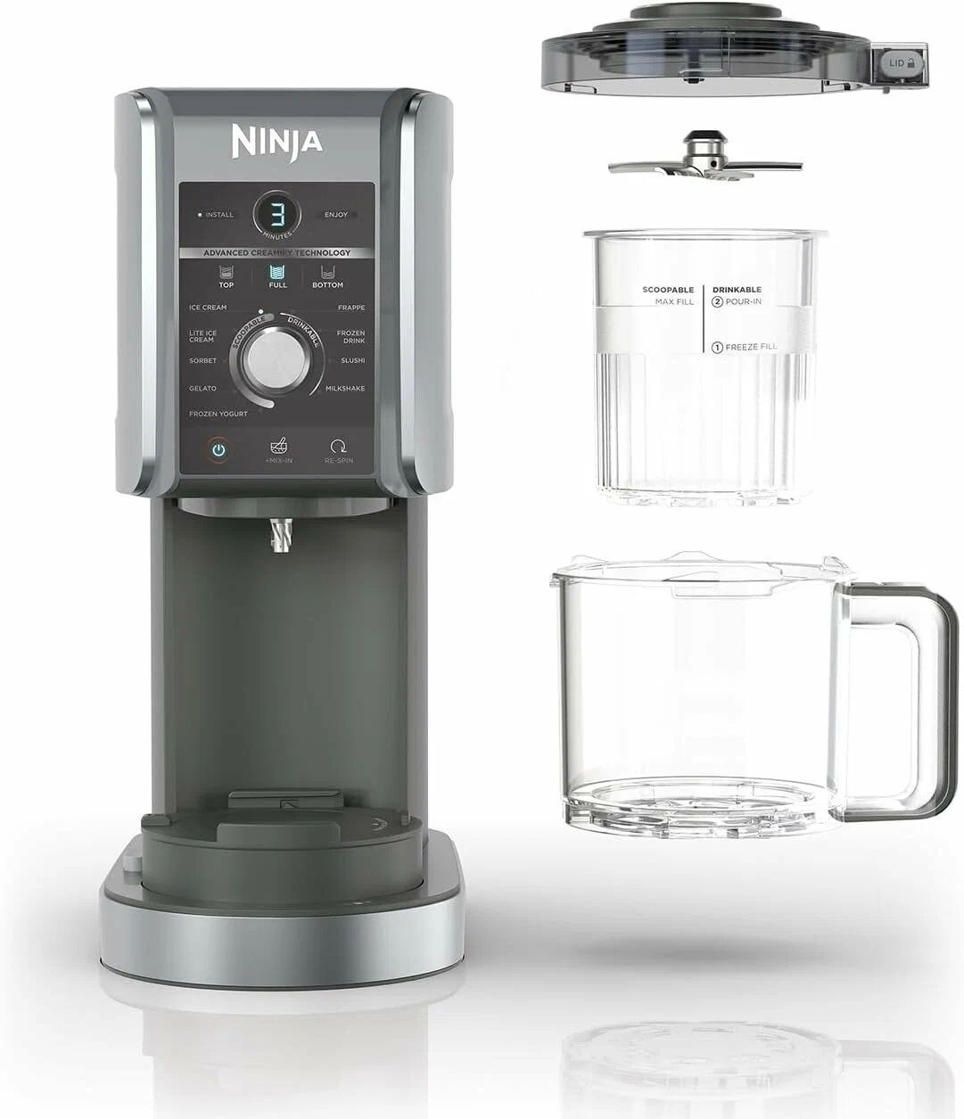 Устройство для приготовления мороженого Ninja CREAMi NC501EU