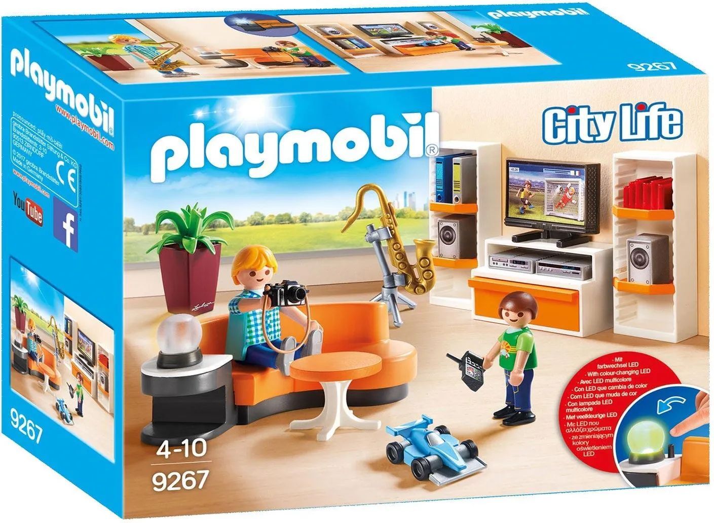 Конструктор Playmobil City Life 9267 Гостиная