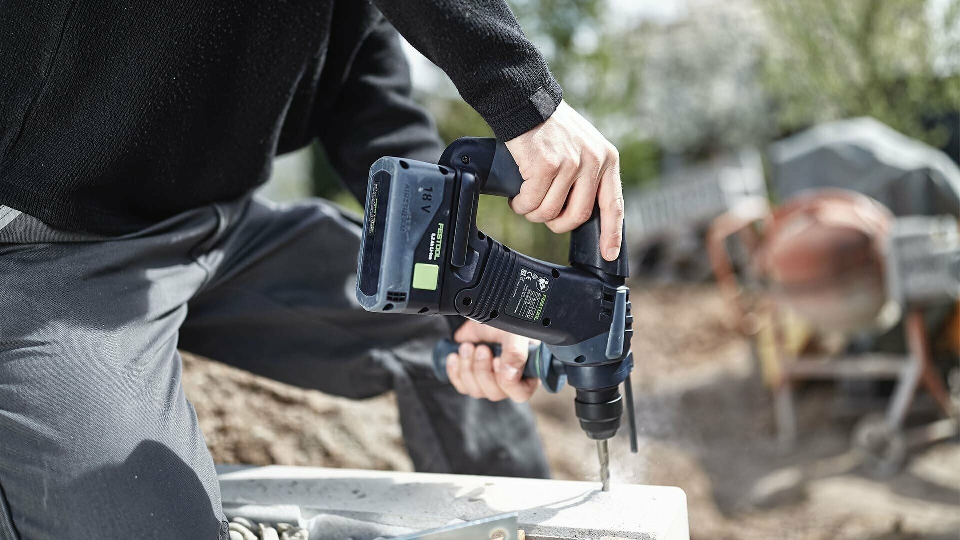 Аккумуляторный перфоратор Festool BHC 18-Basic