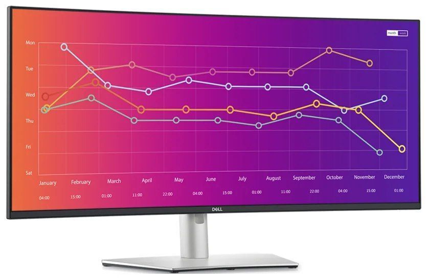 37.5" Монитор DELL U3821DW, 3840x1600, 76 Гц, IPS, серебристый