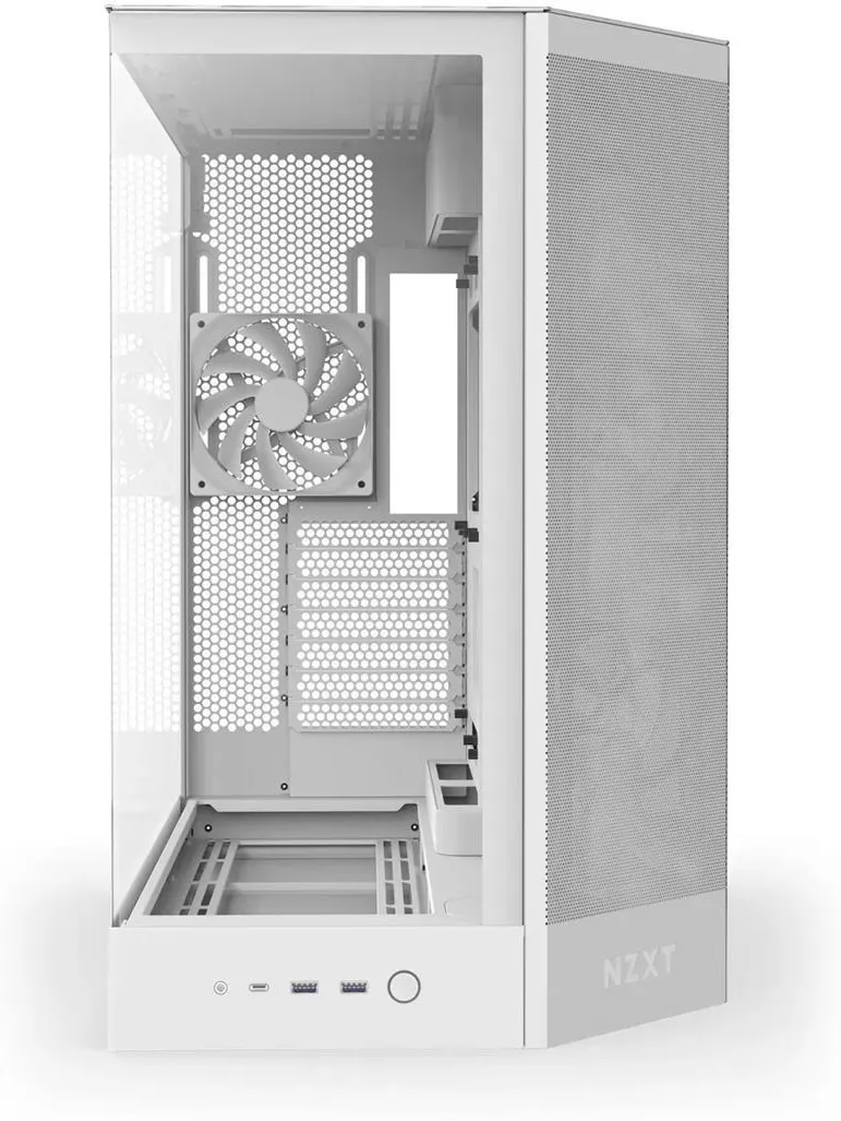 Корпус NZXT H9 Flow (2025), Mid-Tower ATX, белый