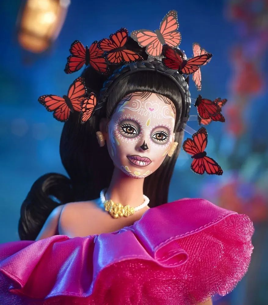 Кукла Barbie Dia De Muertos 2023 (День мертвых кукол)-HJX14