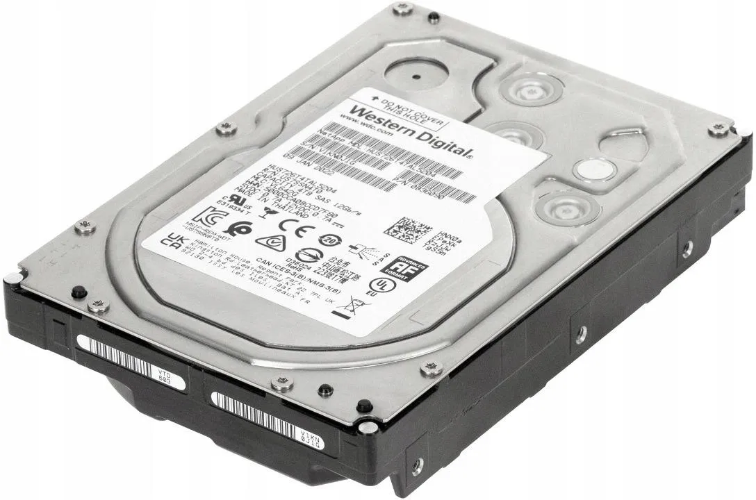 Жёсткий диск WD Ultrastar DC HC310 HUS726T4TAL4204 4TB 3.5" SAS-3 7200RPM