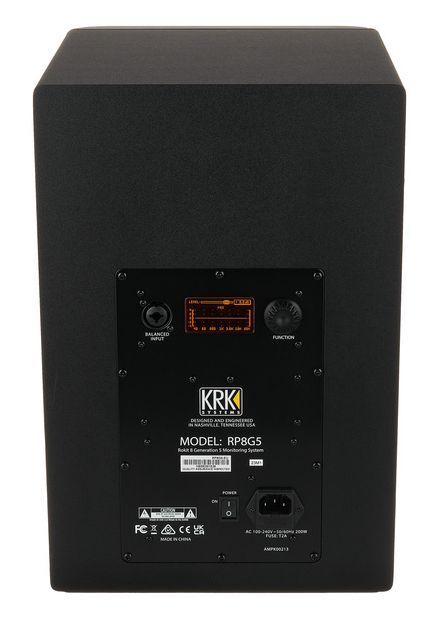Активный студийный монитор KRK Rokit RP8 G5, черный