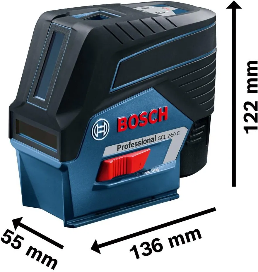 Лазерный уровень Bosch GCL 2-50 C Professional 0601066G03