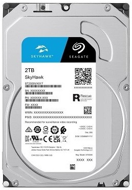 Жесткий диск Seagate Skyhawk 2TB SATA 6Gb/s Cache ST2000VX017