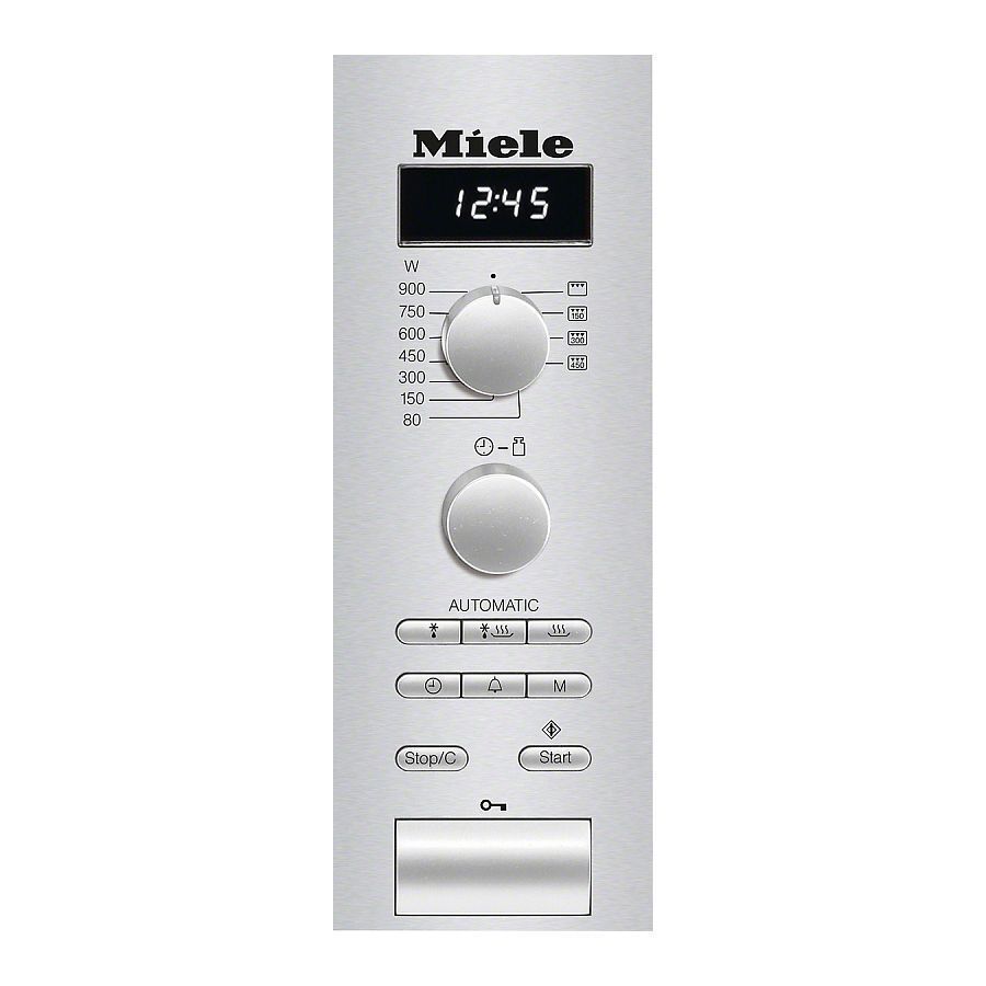 Микроволновая печь Miele M 6012 SC EDST, серебристый