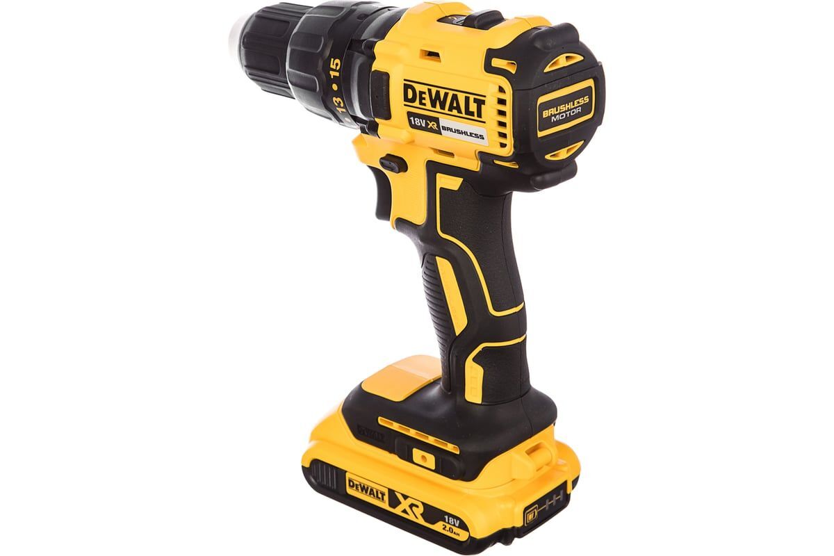 Аккумуляторная безударная бесщеточная дрель-шуруповерт DEWALT DCD777D2T