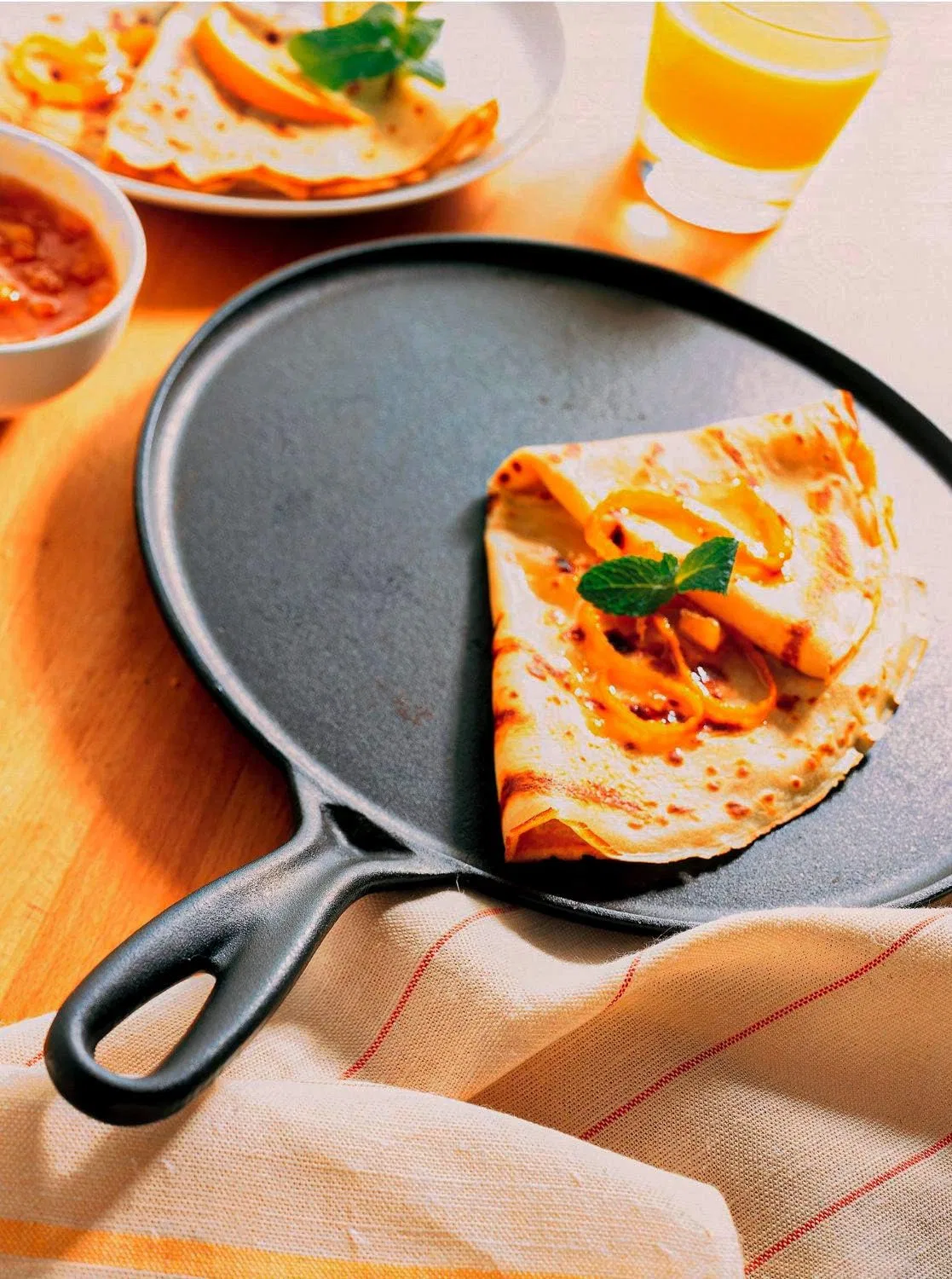 Сковорода блинная LE CREUSET чугунная