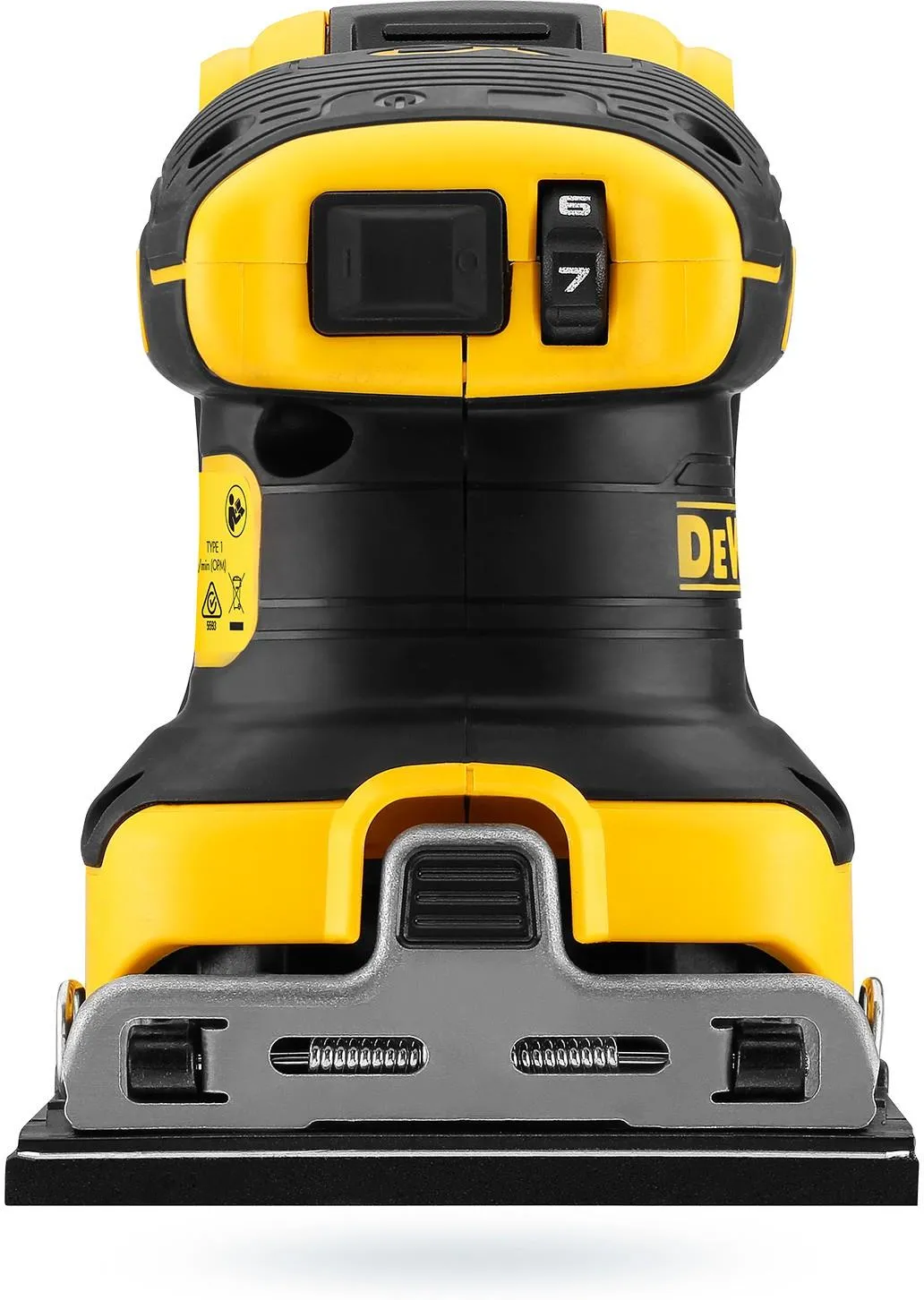 Аккумуляторная вибрационная шлифмашина DeWalt DCW200NT, без АКБ и ЗУ, в кейсе TSTAK