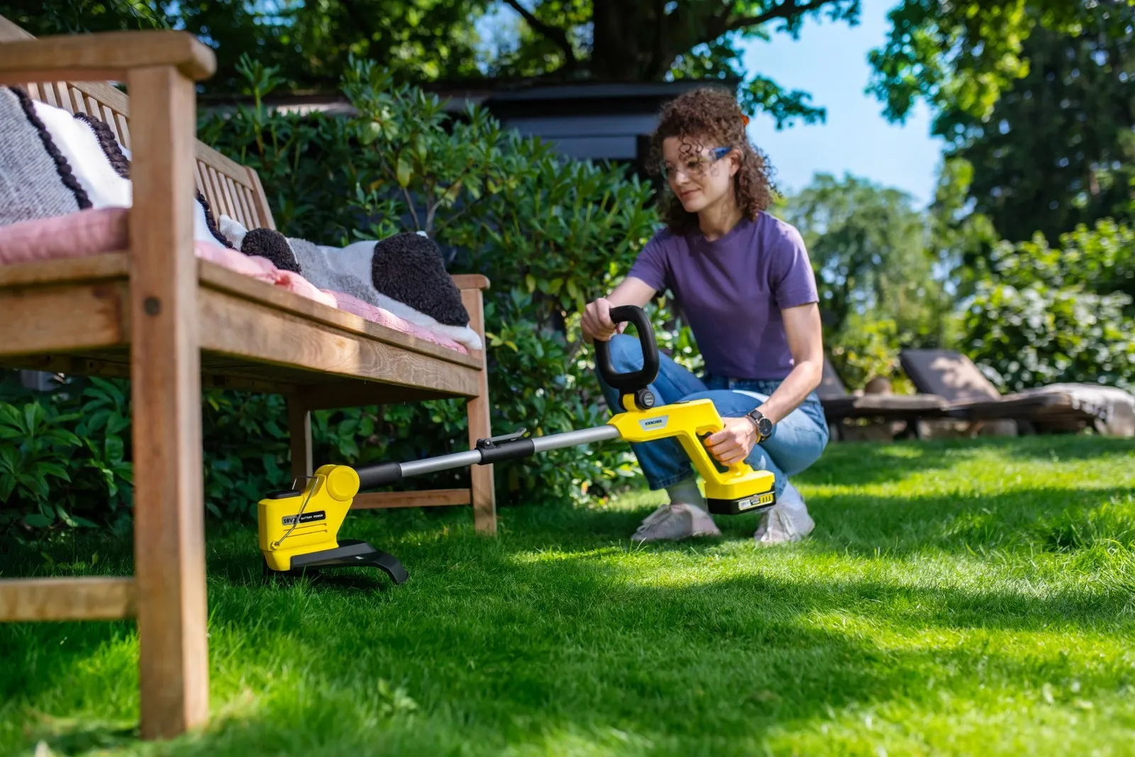 Триммер для газона Karcher LTR 3-18 1.445-470.0
