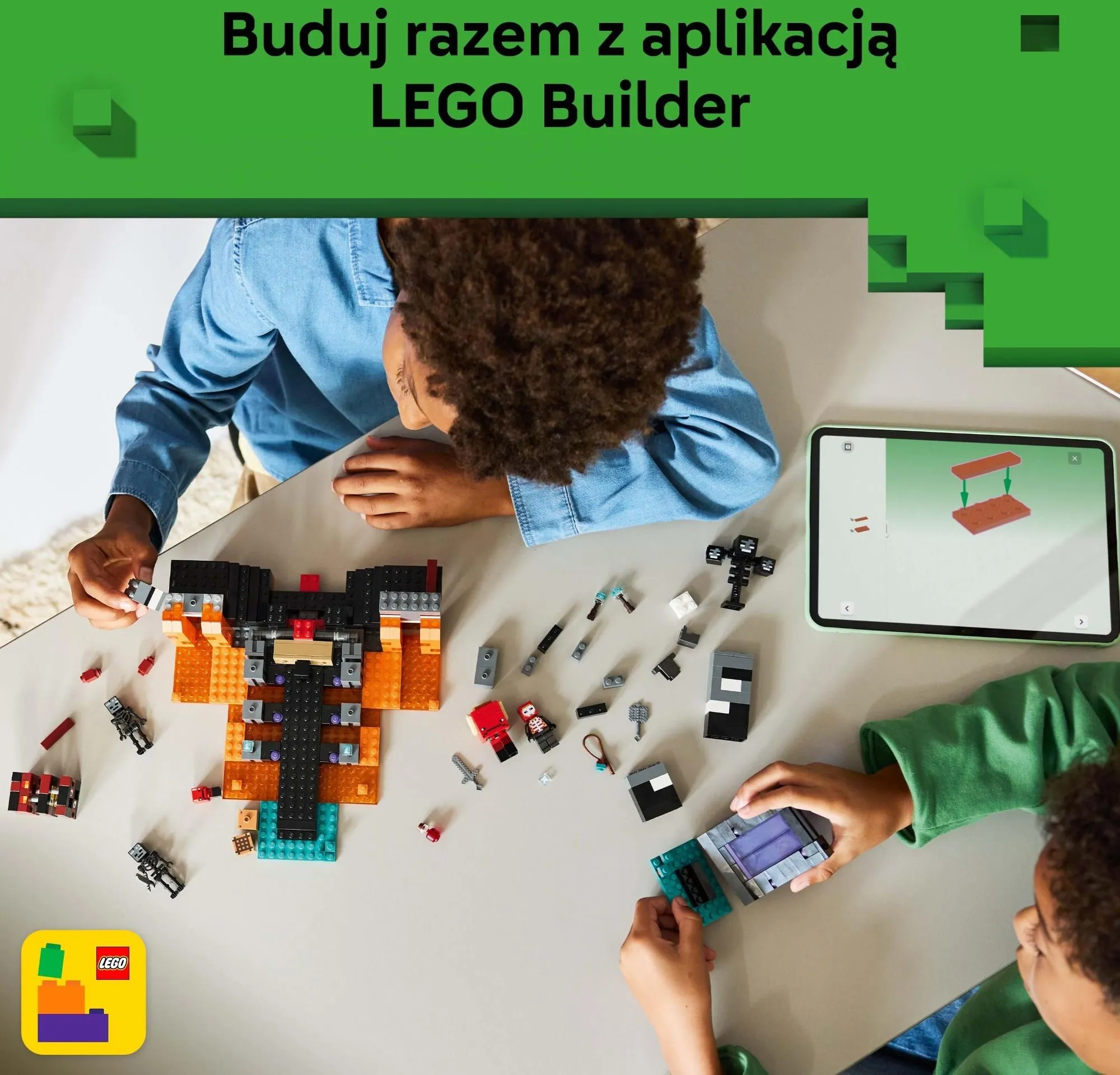 Конструктор LEGO Minecraft 21590 Битва с Уизером