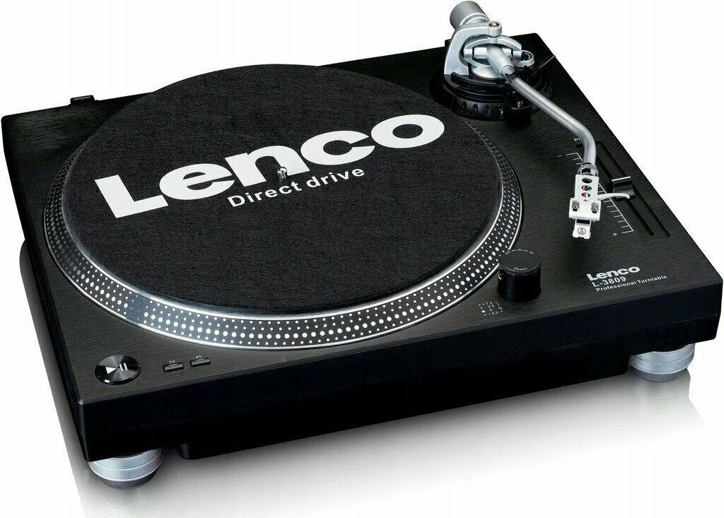 Виниловый проигрыватель Lenco L-3809BK
