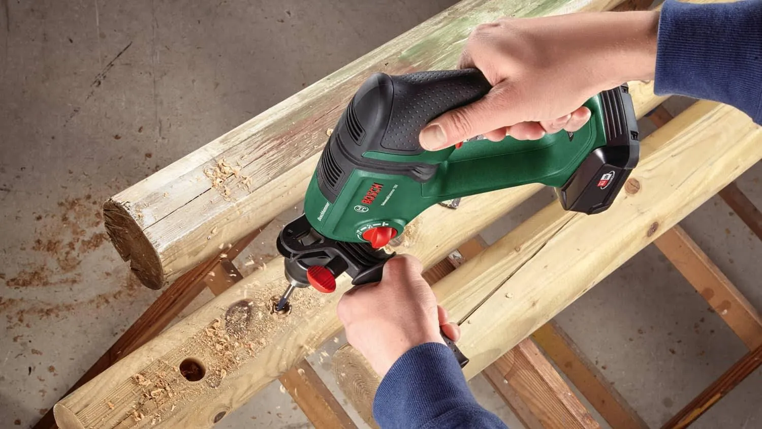 Аккумуляторный перфоратор Bosch UniversalHammer 18V 06039D6000