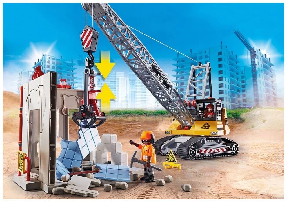 Playmobil City Action 70442 Подъемный кран, 93 дет.