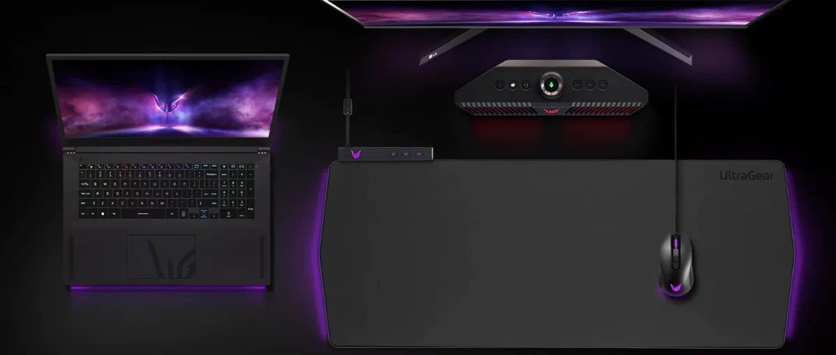 Коврик для мыши и клавиатуры LG UGP90HB-B