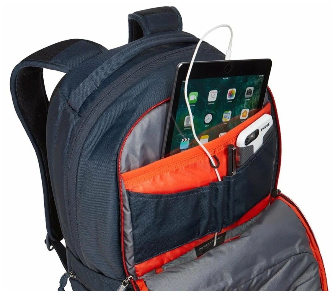 Рюкзак велосипедный городской Thule Subterra Backpack TSLB-317, 30L, Mineral темно-синий, 3203418
