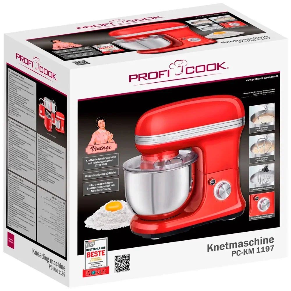 Кухонный комбайн Profi Cook PC-KM 1197 rot