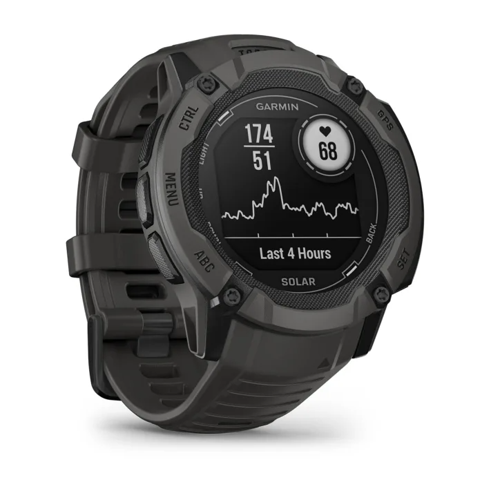 Часы Garmin Instinct 2X Solar Graphite (010-02805-00)