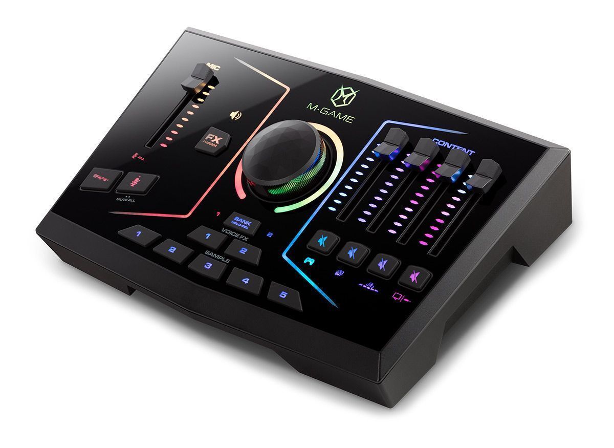 Внешняя звуковая карта с USB M-Audio M-GAME RGB Dual