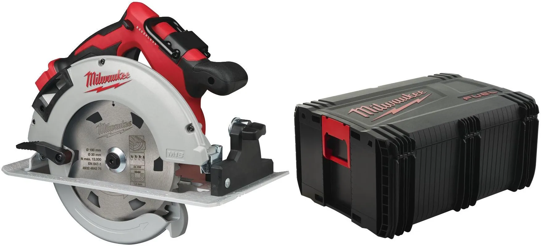 Аккумуляторная дисковая пила Milwaukee M18 BLCS66-0X 18 В, без АКБ и ЗУ