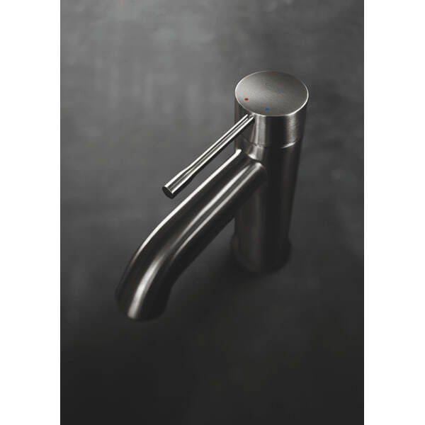 Смеситель для умывальника однорычажный Grohe Essence Brushed Hard Graphite 23589Al1