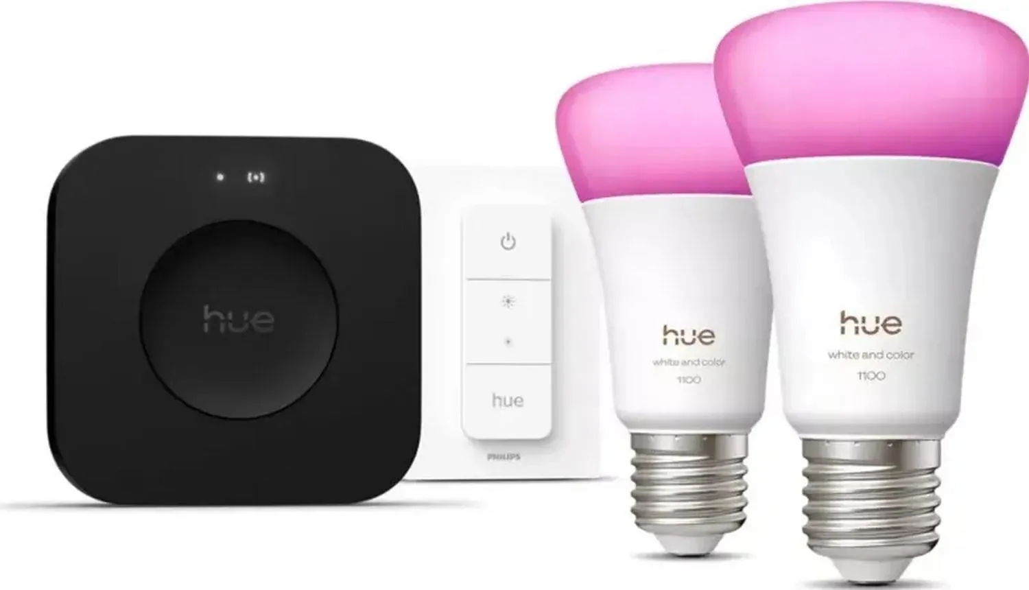 Комплект PHILIPS HUE Bridge Pro + 2xE27 929003853505