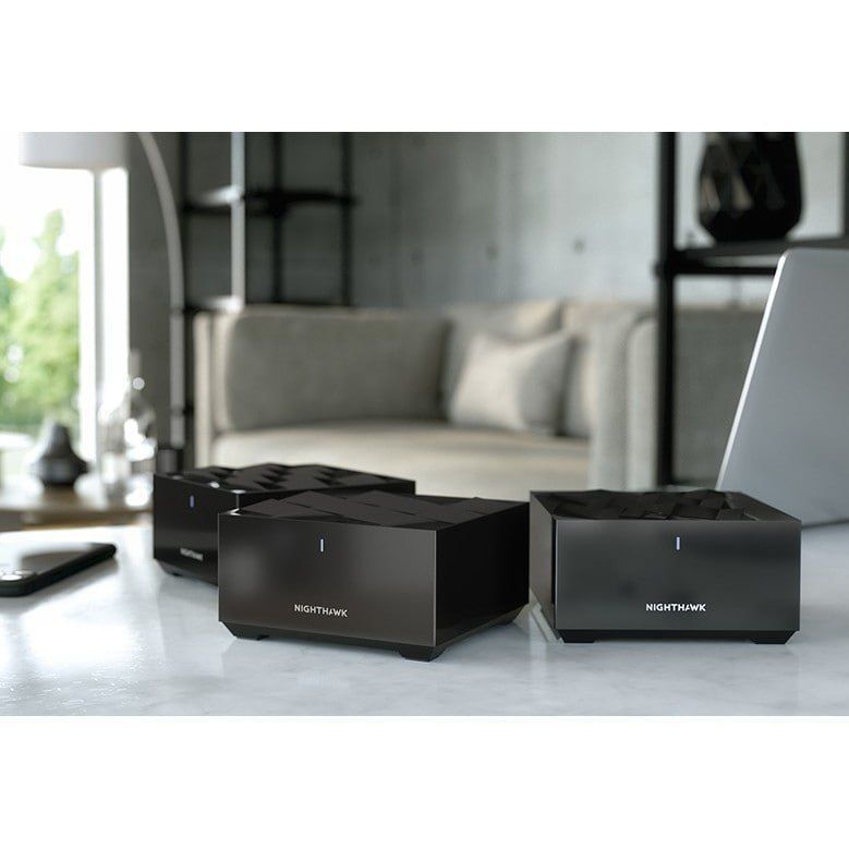 Комплект из трех Wi-Fi 6 роутеров Netgear Nighthawk Mesh MK63